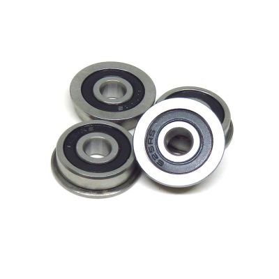 5 pcs F625RS Flanged Bearing 5 x 16 x 5 mm Deep-Groove Ball Bearing F625 2RS 5 x 16 x 5, 2/3 3D Printer Flanged Bearing (F625-ZZ 5 x 16 x 5)