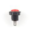 5-Pack KCD1-105 Small Round Boat Rocker Switches, 2-Pin ON/OFF, Red and Black view 4