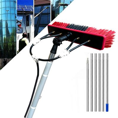 DKXCOSQ Water-Fed Telescopic Window Cleaning Brush, 55 cm, 7.2 m