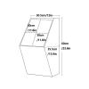 SIMAIT 304 Stainless Steel Infrared Urinal, Wall-Mounted Vertical Urinal with Small Drainage view 2