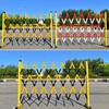 CWCQGH Retractable Traffic Barriers, Space-Saving, for Securing Dangerous or Restricted Areas, Extendable Metal Barricade, Blue, 1.2 × 4 m view 2