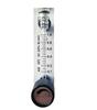 YILTONG LZM-4T Acrylic Panel Flow Meter with Adjustment Valve for Liquids, 6 Quick Connectors (30–120 mL/min for Water) view 1