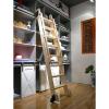 YUSAJJ Black Hardware Kit for Rolling Library Ladders, 23 ft/700 cm Rail Kit (Ladder Not Included) view 2