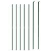 Home Garden Chain-Link Fence with Flange, Green, 1.8 x 10 m view 3