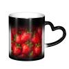 BKTRAVERPT 3D Red Strawberry Color-Changing Mug, 325 ml view 1