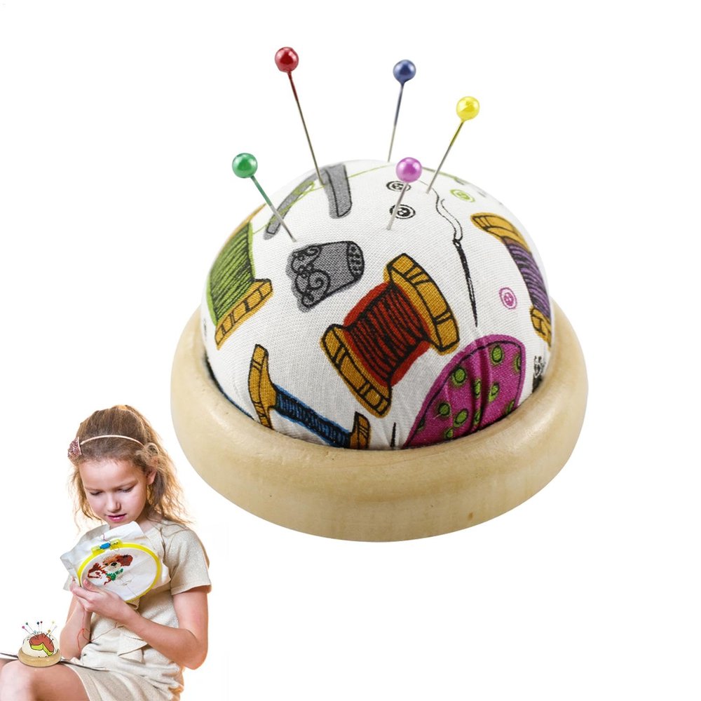 Vintage-Style Sewing Needle Cushion