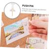 Black Thumbtacks, 2 Boxes, 200 Pieces, Plastic view 3
