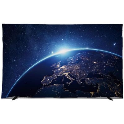 19–100 in. Dustproof TV Cover for Indoor Use, LCD/LED Screen Protector, Printed Dust Cover (37 in, Color C)