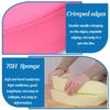 UICMNSI Round Stackable Foam & PU Floor Seat Cushions with Handle, Zipper, Multicolor, #4, 4-Pack, 40 x 8 cm/16 x 3 in view 4