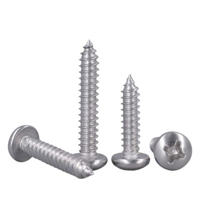 Phillips Countersunk Self-Tapping Screws, M5, 304 Stainless Steel, DIN 7981 (M5 x 35 mm, 5 pcs)