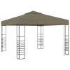 ShGaxin Garden Tent, Gazebo, Party Tent, Garden Gazebo, Pop-Up Gazebo, Racing Tent, Lean-To Gazebo, 3 x 3 m, Taupe, 180 g/m view 1