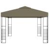 ShGaxin Garden Tent, Gazebo, Party Tent, Garden Gazebo, Pop-Up Gazebo, Racing Tent, Lean-To Gazebo, 3 x 3 m, Taupe, 180 g/m view 2