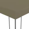 ShGaxin Garden Tent, Gazebo, Party Tent, Garden Gazebo, Pop-Up Gazebo, Racing Tent, Lean-To Gazebo, 3 x 3 m, Taupe, 180 g/m view 3