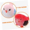 Cabilock Resin Bird Ornament with Cute Nest and Egg, Compact Garden Decor view 4