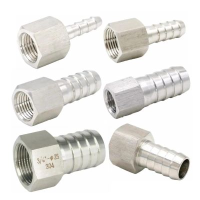 BKGWCSOR High-Pressure BSPP Female Hex Barbed Fitting, 1/8 in × 10 mm