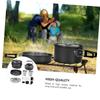 NAMOARLY Camping Cookware Set for One Person with Folding Handle view 2