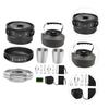 NAMOARLY Camping Cookware Set for One Person with Folding Handle view 3