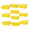 Yellow Plastic Baskets for Coins and Small Items view 1