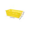 Yellow Plastic Baskets for Coins and Small Items view 2