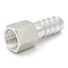 BKGWCSOR High-Pressure BSPP Female Barbed 304 Stainless Steel Hex Pipe Fitting, 1/8"–3/4", for 6/8/10/12/14/16/20/25 mm Tube I.D. (10 mm, M14×1.5) view 3