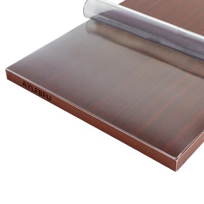 Waterproof Transparent PVC Tablecloth, 80 x 90 cm, Wipeable, Reusable, 3 mm Thick