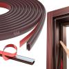 Self-Adhesive Door Sealing Strip, 6 m, Brown view 1