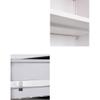 guiling-1986 Lockable Steel Filing Cabinet, Short Cabinet, Gray view 2