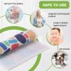 Non-Slip, Mold-Resistant Quarter-Circle Shower Mat with Drain view 3