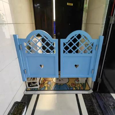SFNIOKFG Wooden Saloon Swing Door with Metal Hinges