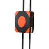 Wall-Mounted Boxing Target Pad, for Relaxation, Martial Arts, Fitness, 30 cm, Black/Orange view 4