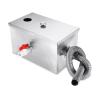 DIGNIFE Stainless Steel Grease Trap, 350 × 200 × 200 mm view 1