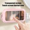 Zencey ShowerSafe Waterproof Shower Phone Holder, Rotating, Extendable, Adjustable Wall Mount, Anti-Fog (Pink) view 3
