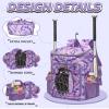 FOKDUVB Baseball and Softball Equipment Backpack with Ventilated Shoe Compartment view 4
