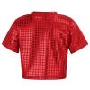 Kids' Sleeveless Sequin Top, Shiny Party Costume Shirt view 2
