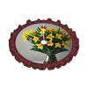 Daffodil Bouquet Plaid Christmas Tree Skirt view 2
