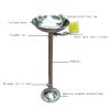 Emergency Laboratory Eyewash with Hand Push Plate and Dust Covers view 2
