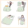 Super-Soft Reversible Woven Blanket for Sofa or Bed, 200.7 x 231.1 cm view 3