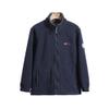 BFDSGWQ Men's Two-Layer Hooded Fleece Jacket with Full-Zip and Pockets (Blue, M) view 1