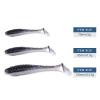 LUOKEKE Swing Impact Fishing Lure, Paddle-Tail Soft Bait/Wobbler, 75/85/180 mm, Silicone, D58 75 mm 10-Pack view 3