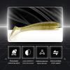LUOKEKE Swing Impact Fishing Lure, Paddle-Tail Soft Bait/Wobbler, 75/85/180 mm, Silicone, D58 75 mm 10-Pack view 4