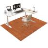 Office Chair Mat for Hard Floors, 90 x 100 cm, Scratch-Resistant Floor Protector view 2