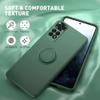 nulala Silicone Case Compatible with Xiaomi 14 Ultra, Ring Holder, Strap, and Magnetic Car Mount Support view 3