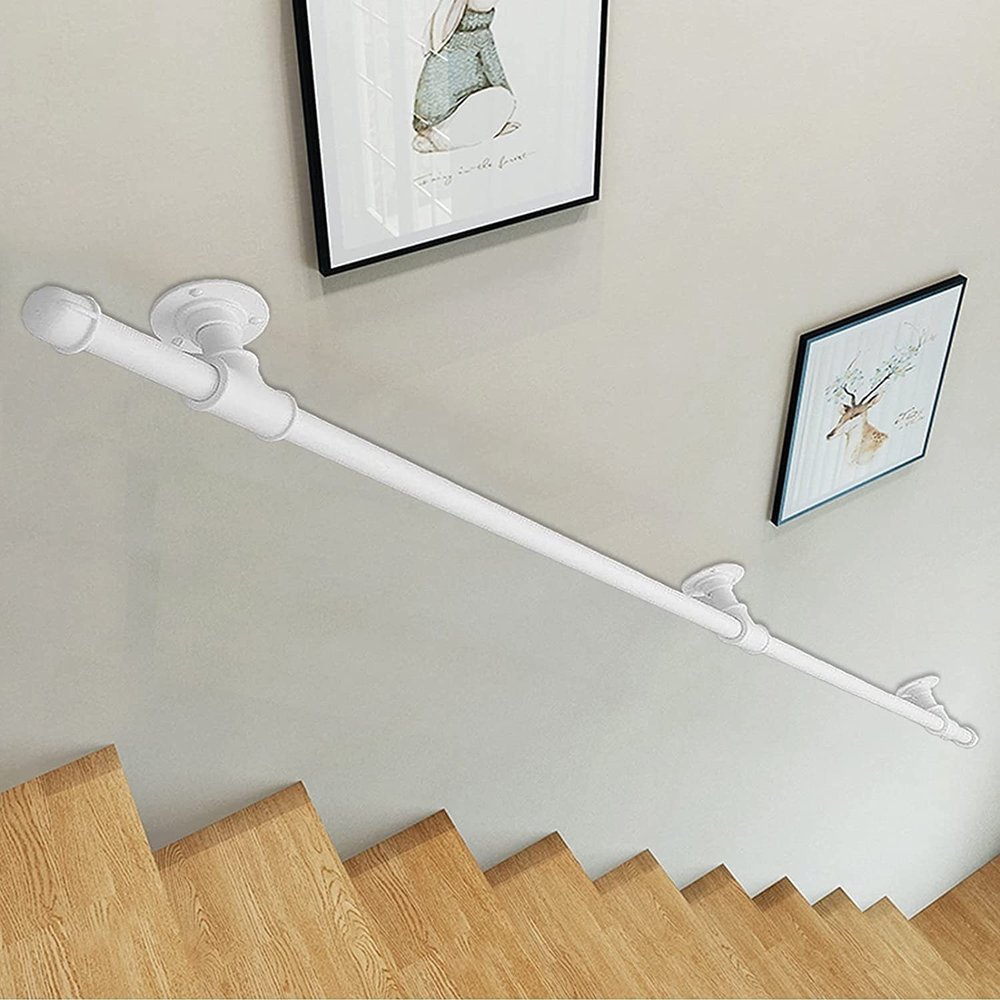 Non-Slip Handrail for Indoor and Outdoor Steps