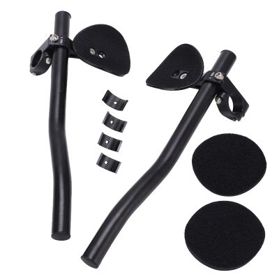 equlup Bike Rest Handlebar, Aluminum Triathlon Aero Bars
