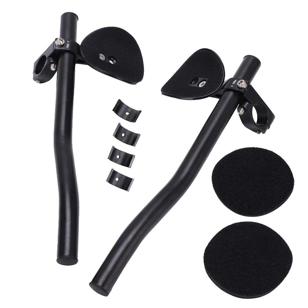 equlup Bike Rest Handlebar, Aluminum Triathlon Aero Bars