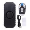 Bicycle Alarm with Remote Control, Anti-Theft Vibration and Motion Sensor, IP55 Waterproof Rechargeable Wireless Alarm for Bicycles and Motorcycles view 1