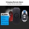 Bicycle Alarm with Remote Control, Anti-Theft Vibration and Motion Sensor, IP55 Waterproof Rechargeable Wireless Alarm for Bicycles and Motorcycles view 2