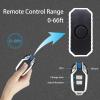 Bicycle Alarm with Remote Control, Anti-Theft Vibration and Motion Sensor, IP55 Waterproof Rechargeable Wireless Alarm for Bicycles and Motorcycles view 3