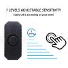 Bicycle Alarm with Remote Control, Anti-Theft Vibration and Motion Sensor, IP55 Waterproof Rechargeable Wireless Alarm for Bicycles and Motorcycles view 4