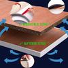 EYRMQWJPC Self-Adhesive Sealing Strip, U-Shaped Edge Banding, 16.4 ft (5 m), 940 mm, Flexible TPE Furniture Edge Protector (Black, 17 mm) view 2
